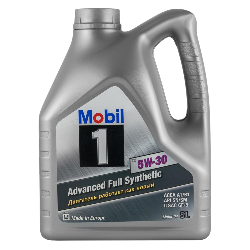 Моторное масло Mobil 1 X1 5W30, 5л